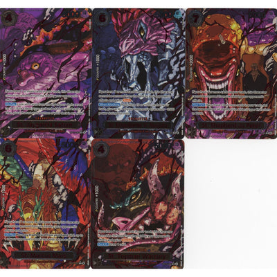 One Piece TCG One Piece: Demon God Pack Set (SP Red Parallel)