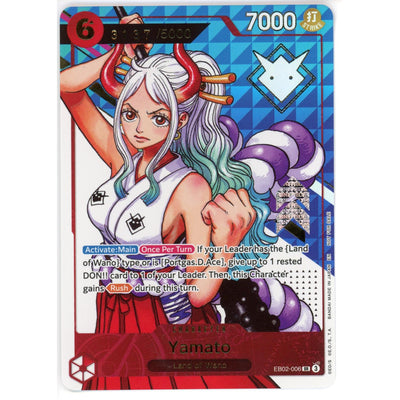 One Piece TCG One Piece Single: Yamato Land Of Wano Eb02-006 SR- NM