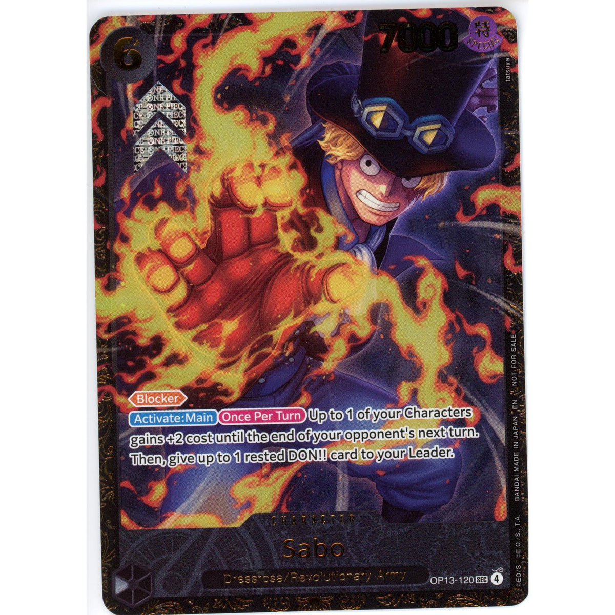 One Piece TCG One Piece Single: Sabo Op13-120 MP
