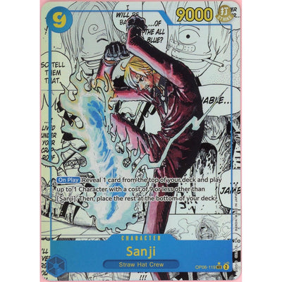 One Piece TCG One Piece Single: Sanji - Op06-119 (Manga) - Prb -The Best- Vol. 2 (Prb-02) LP