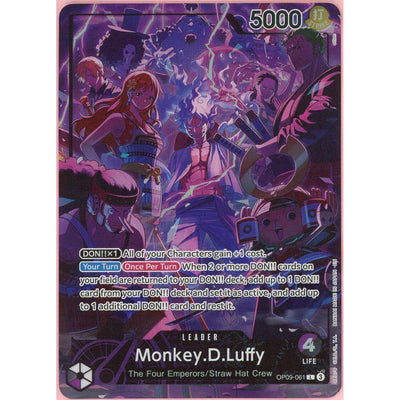 One Piece TCG One Piece Single: Monkey D. Luffy Op09-061 2nd Anniversary Set LP