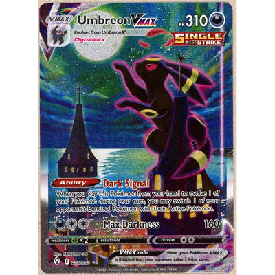 Pokémon Pokemon Single: Umbreon VMAX 215/203 Evolving Skies (2021) SIR NM