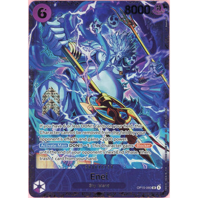 One Piece TCG One Piece Single: Enel Op15-060 Flagship Battle 2026 Best 8 Prize NM