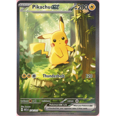 Pokémon Pokemon Single: Pikachu EX 276/217 Ascended Heroes (2026) SIR NM