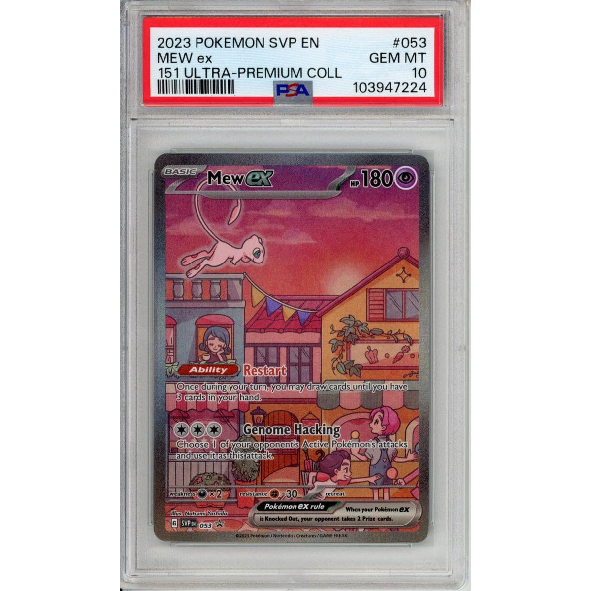 Pokémon Pokemon Graded: Mew EX Promo PSA 10
