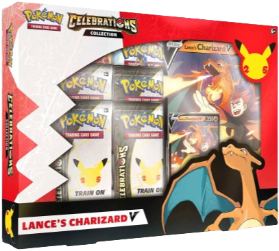 Pokémon Celebrations Lance'S Charizard V Collection Box