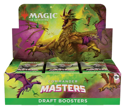 Magic: The Gathering - Commander Masters - Draft Booster Box (24X Packs)