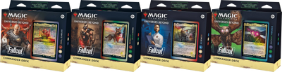 Magic: The Gathering - Universes Beyond - Fallout - Commander Decks