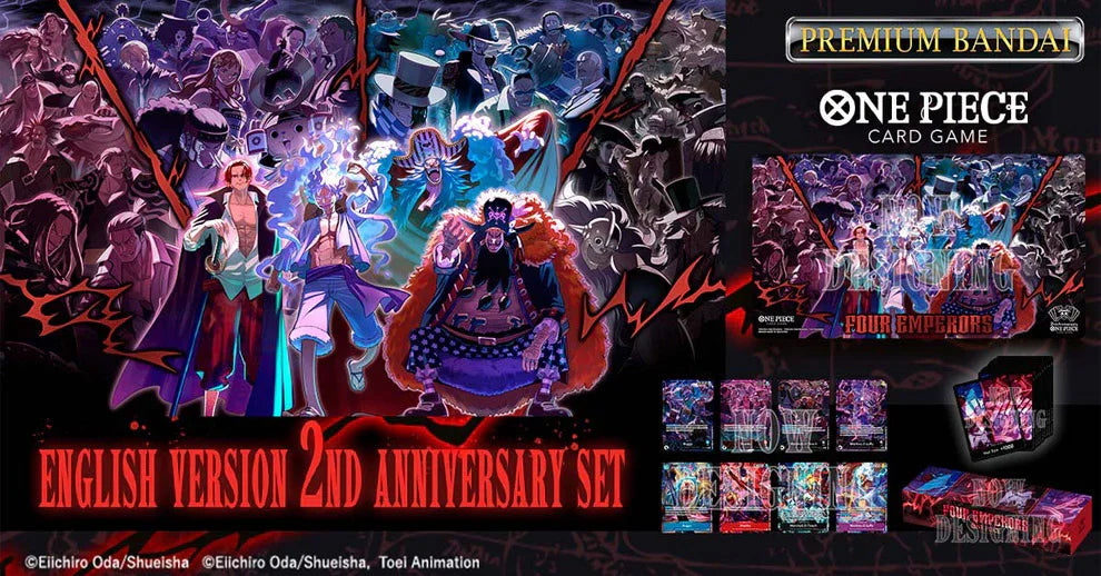 Pokémon One Piece TCG - 2nd Year Anniversary Set (English Version)