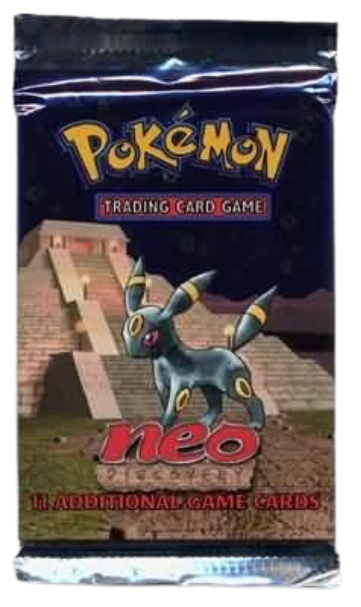 Pokémon Neo Discovery Unlimited Booster Pack (Random Artwork)