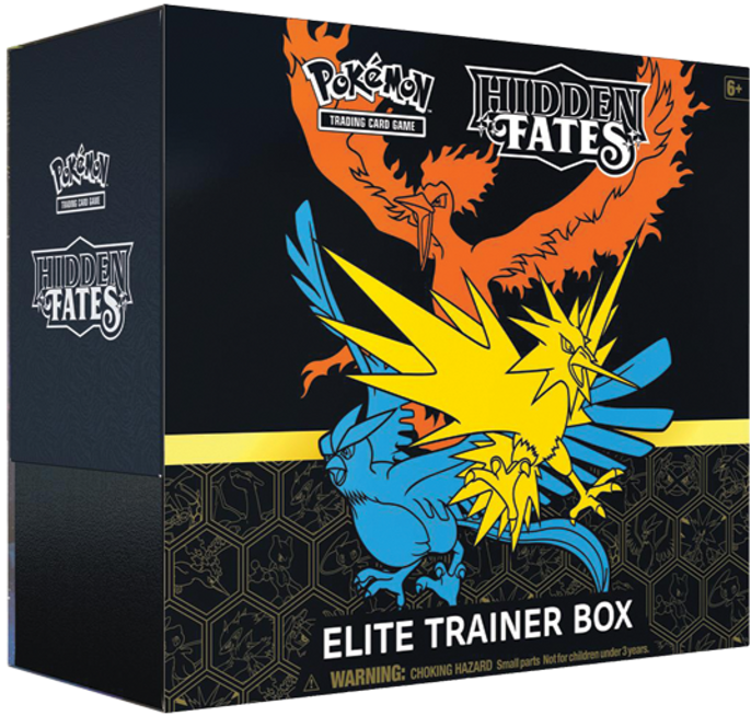 Pokémon Hidden Fates ETB