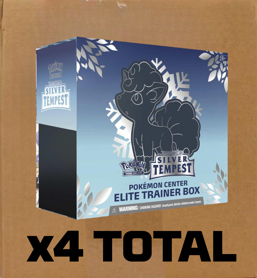 Pokémon Sealed Case Silver Tempest Pc ETB - Swsh12