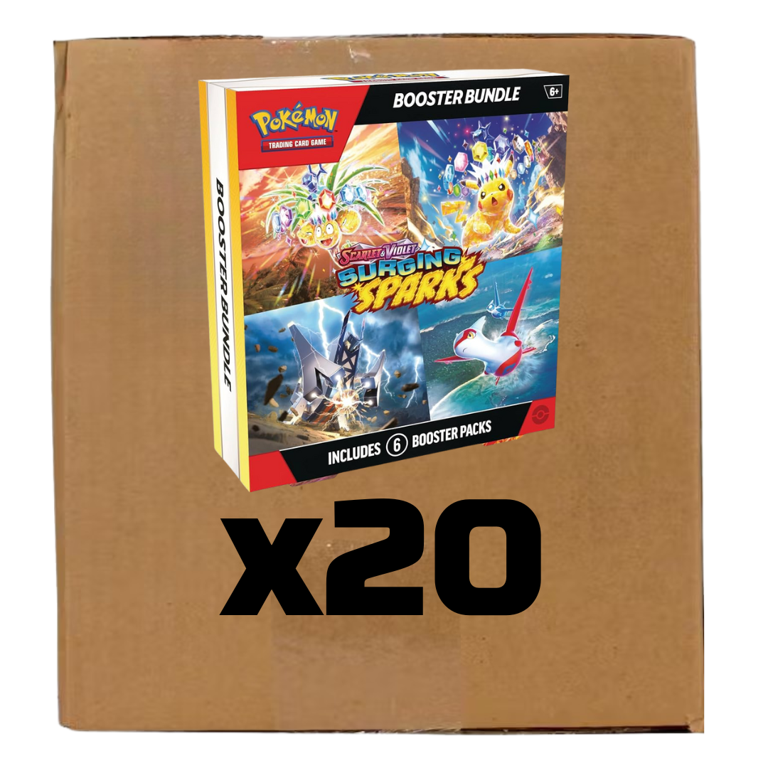 Sports Sealed Case Surging Sparks Booster Bundle - Sv08