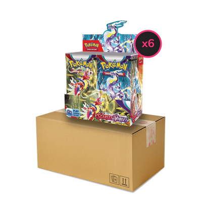 Pokemon TCG - Scarlet & Violet - Base Set - Display Case (6X Booster Boxes)