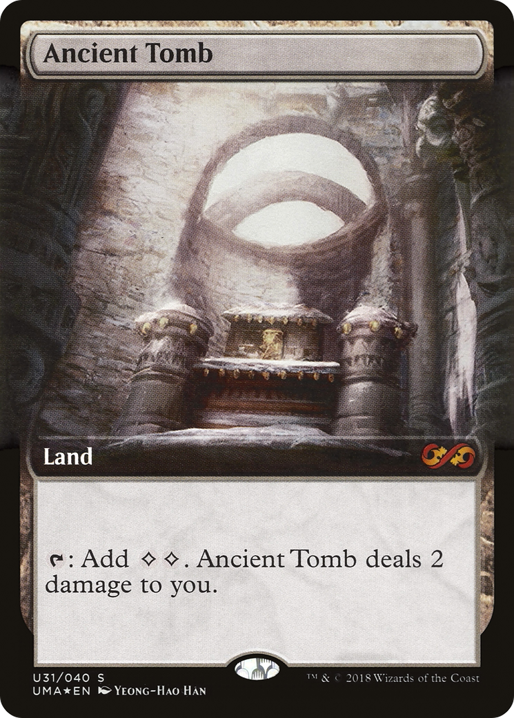 Magic The Gathering Ancient Tomb - Ultimate Masters: Box Toppers (Uma:Bt)