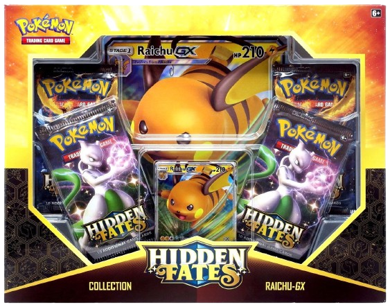 Sports Hidden Fates Raichu GX Collection Box