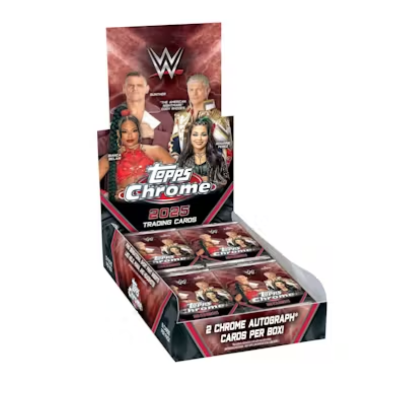 2025 Topps Chrome Wwe Hobby Box