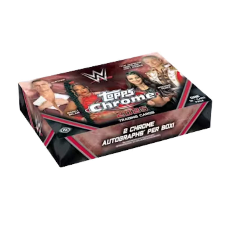 2025 Topps Chrome Wwe Breaker's Delight Box