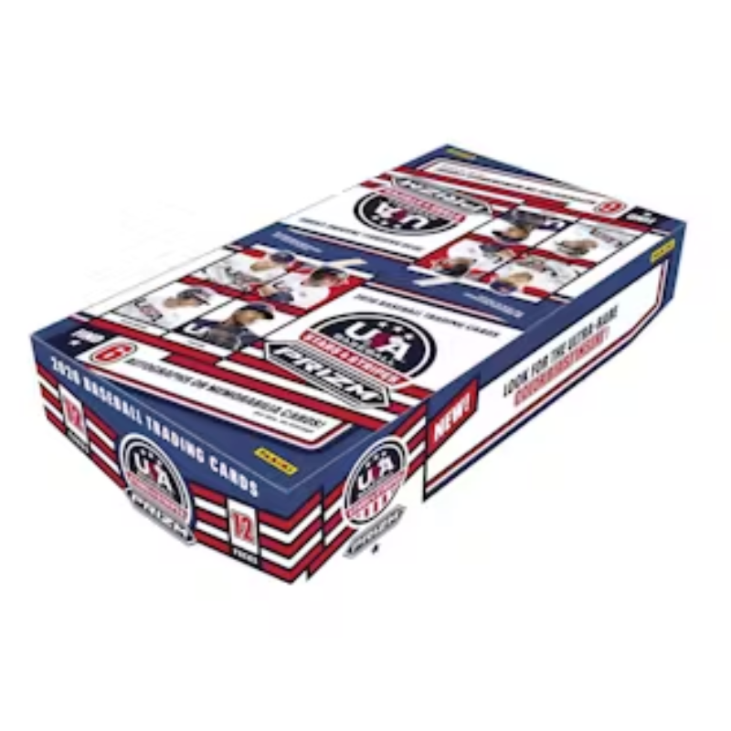 2026 Panini Usa Stars & Stripes Prizm Baseball Hobby 12 Box Case