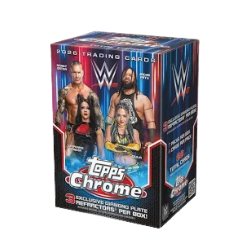 2026 Topps Chrome Wwe Blaster 40 Box Case