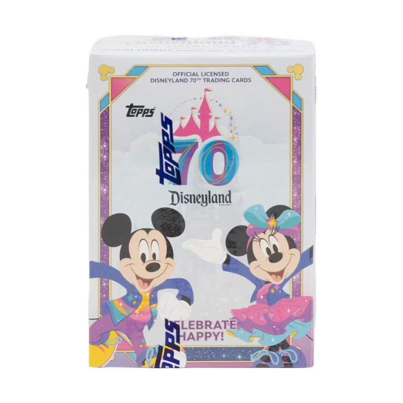 2025 Topps Disneyland 70Th Anniversary Blaster 40 Box Case