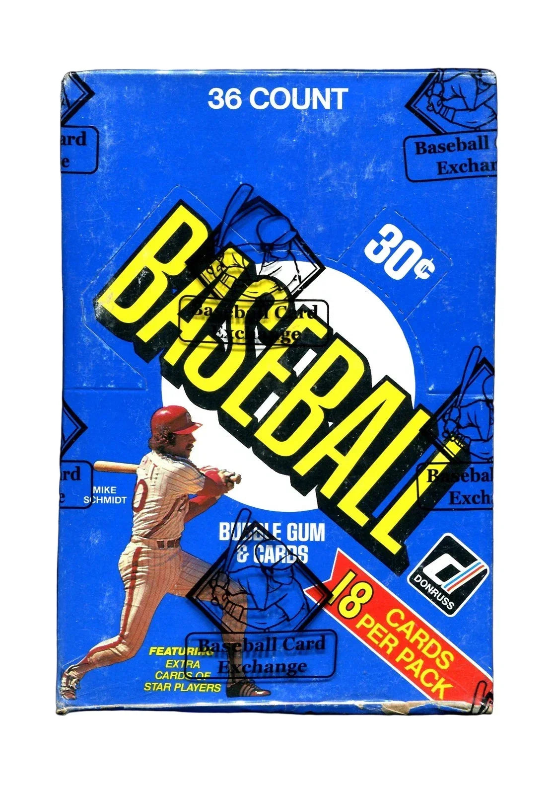 1981 Donruss Baseball Wax Box (Bbce Wrapped)