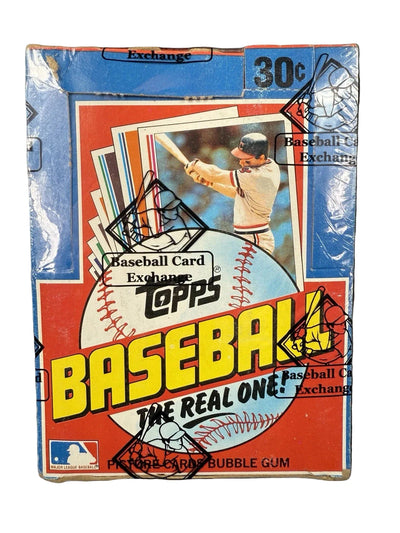 1982 Topps Baseball Wax Box (Bbce Wrapped)
