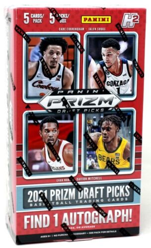 Basketball Panini 2021-22 Panini Prizm Collegiate Draft Picks Basketball H2 20 Box Case