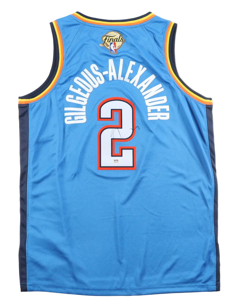Basketball Shai Gilgeous-Alexander Signed Autographed Nike Official Jersey (PSA)