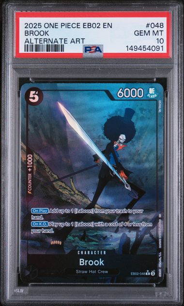 Pokémon PSA 10 Brook