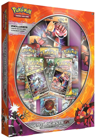 Pokémon Ultra Beasts GX Premium Collection Buzzwole GX & Xurkitree GX