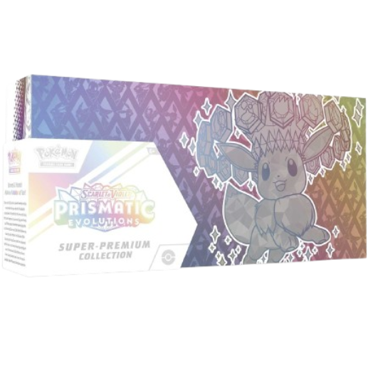 Pokémon Prismatic Evolutions Super-Premium Upc