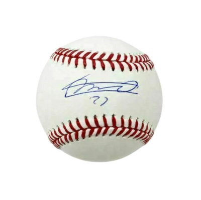 Baseball Vladimir Guerrero Jr. Autographed Signed Baseball (Jsa)With Case