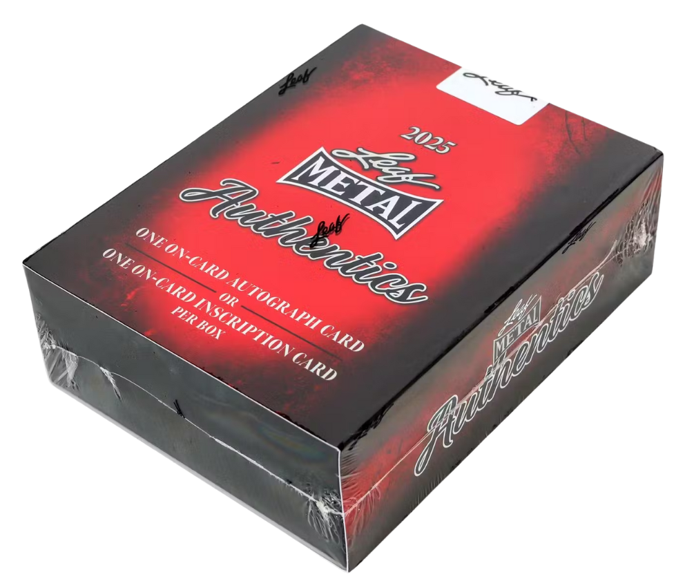 Pokémon 2025 Leaf Metal Authentics Hobby Box