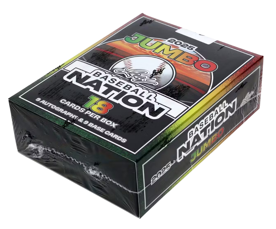 Baseball 2025 Leaf Baseball Nation Hobby Jumbo Box